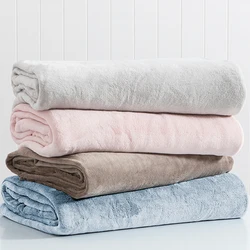 ELIYA Wholesale Hotel Bedroom Polyester Microfiber King Size Wool Fleece Blanket
