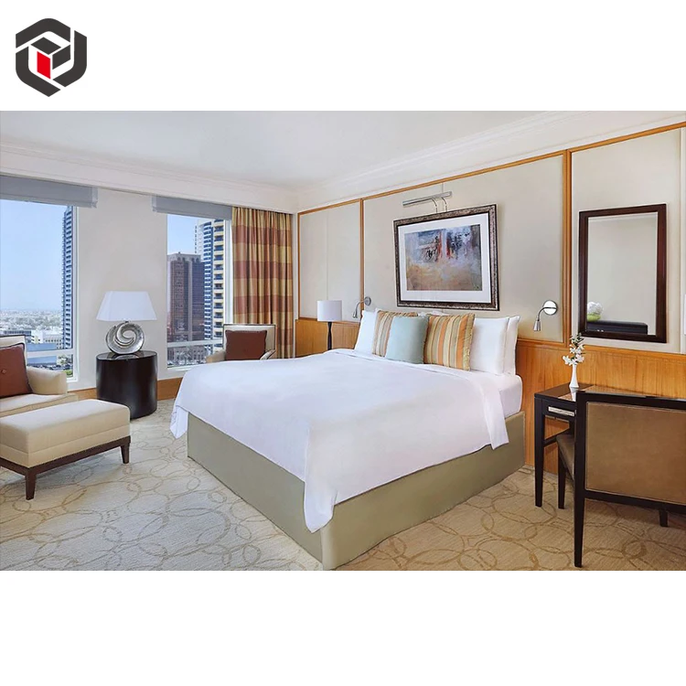 Wholesale price foshan factory oem custom new modern style contracted 5 star hotel bedroom furniture set