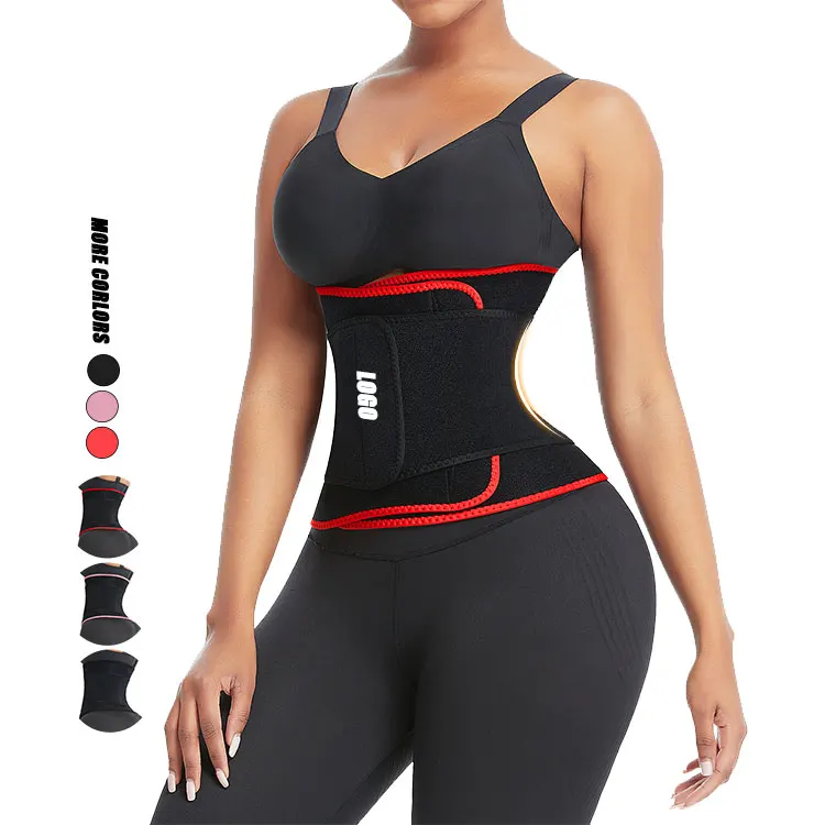 wholesale sliimming sauna fitness neoprene corset waist trainer slimming wrap