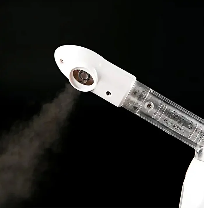 Beauty Facial Steamer with Magnifying Magnifier Lamp Plastic Electric Luxury Professional 2 in 1 CE Nano Face Electrical