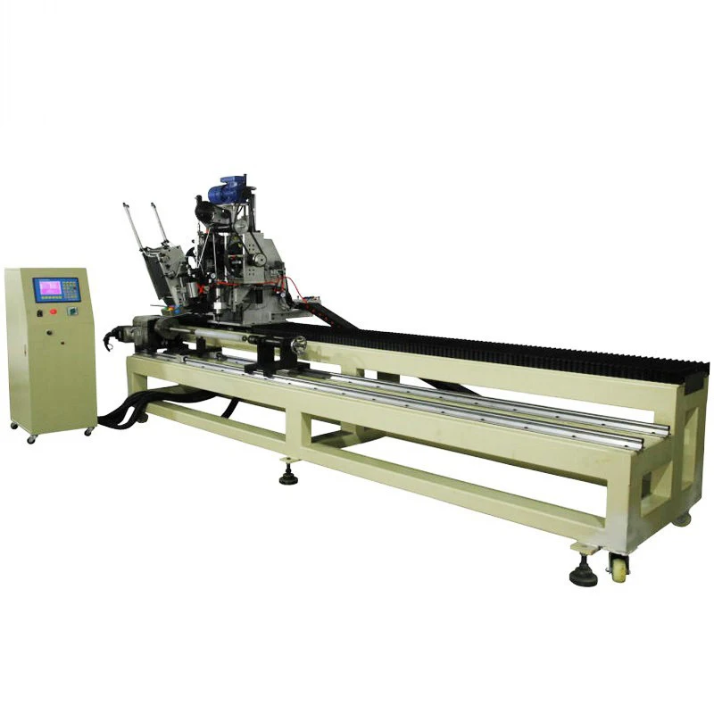 2 Aixs Bamboo Toothbrush Making Machine Monofilament For Brush Tooth Brush Tufting Machine