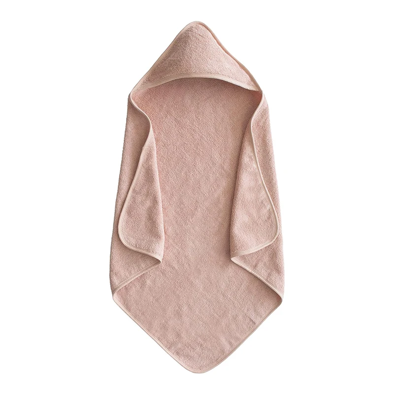 Organic cotton kids hooded bath towel baby bath bathrobe poncho towel for kids bathrobe child kids beach towel hooded poncho