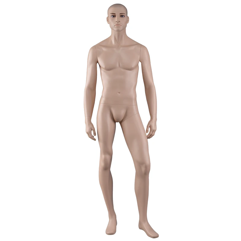 Sexy male mannequins homme clothes dummy makeup mannequin male with hair and face
