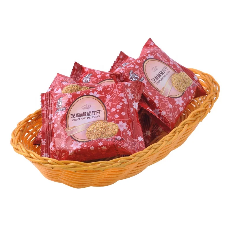 Hot sale new product sesame salt spiced crispy sesame biscuit