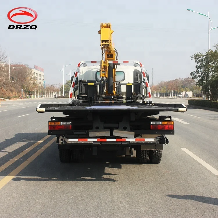 Самый продаваемый маленький китайский новый буксировочный спасательный грузовик Dayun, военный Тип, дизельный топливный эвакуатор