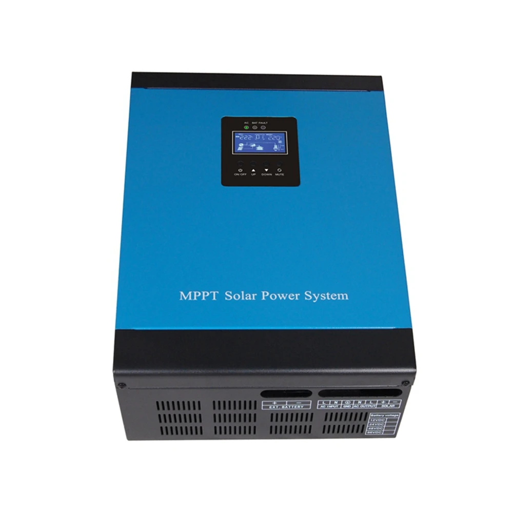 8000W 48v Dc To Ac 220V 230V Solar Hybrid Inverter Pure Sine Wave Off Grid Inverter for Solar System with MPPT solar charger