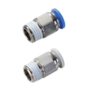 
FREE SHIPPING Accept customization 2pcs One Touch Push In Fittings DOT air line fittings PC8-1/4' for plastic tube 