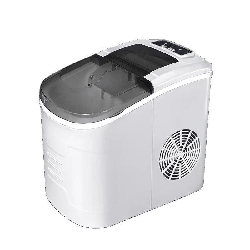Оптовая продажа, бытовая портативная льдогенератор, 12 кг, 220 В, мини-льдогенератор с низким уровнем шума