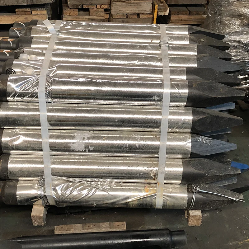 SB40 excavator hydraulic breaker spare parts 68mm chisel hydraulic breaker chisel rock breaker chisel