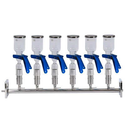 Лабораторный фильтр шесть рядов