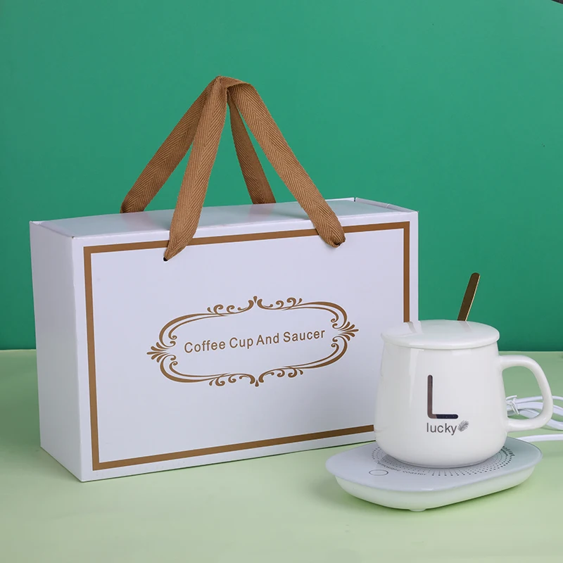 Dropshipping  2021new  electric cup warmer bsci  mugs with electric cup warmer 12v electric car cooler warmer cup