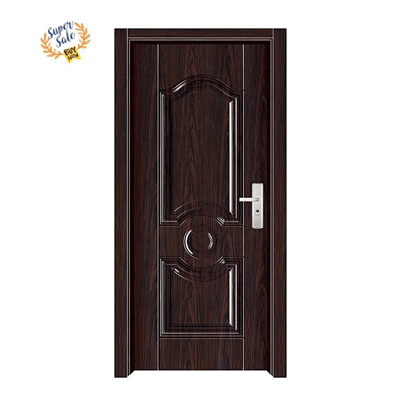 Factory Hot Sales Turkish Entrance Metal Exterior Front Steel Security Door new design