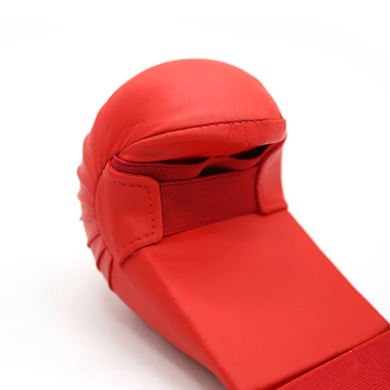 Thicken synthetic leather martial arts WKF karate gloves karate mitts karate equipment