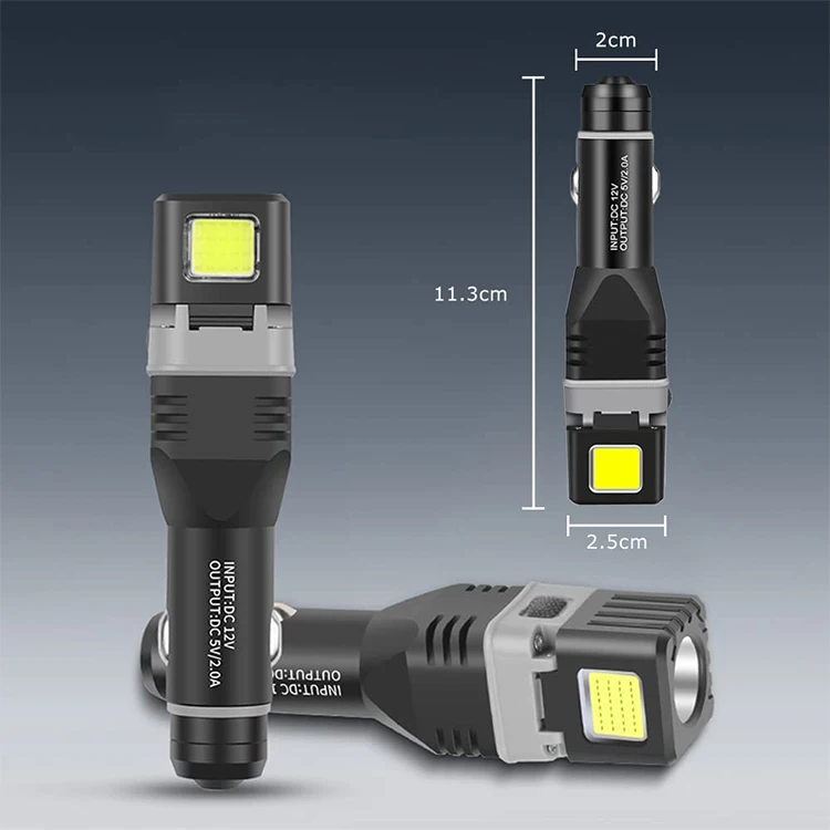 Суперъяркий светодиодный тактический мини-фонарь с зарядкой от USB