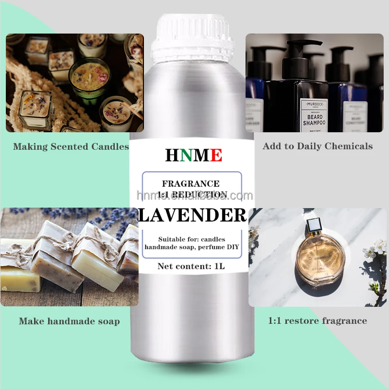 1L lavender pure plant essential oil ladies perfume raw materials can be used to make handmade soaps, humidifiers, perfumes