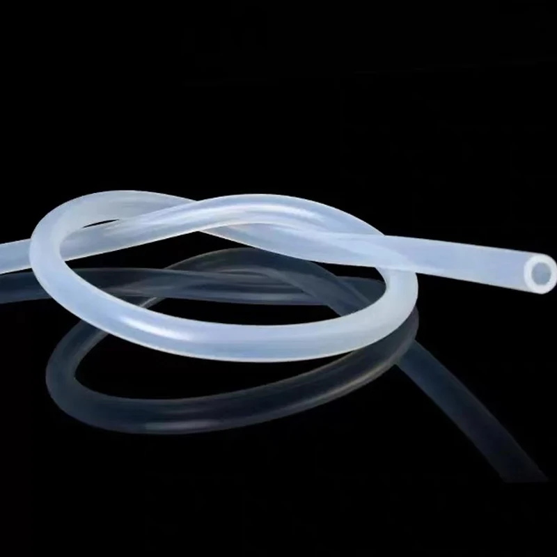 QihangRAS commercial ozone generator hose 100% pure silica gel hose industrial silica ozone tube ptfe tubing