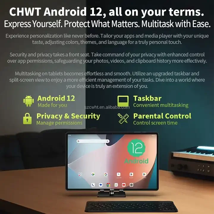 2k Fhd 10.36 Inch Android Tablets 8gb Ram 256gb Storage Mtk6769 Octa Core 2.0ghz 2150x1400 Screen Tablet Pc With 5g Wifi 4g Lte