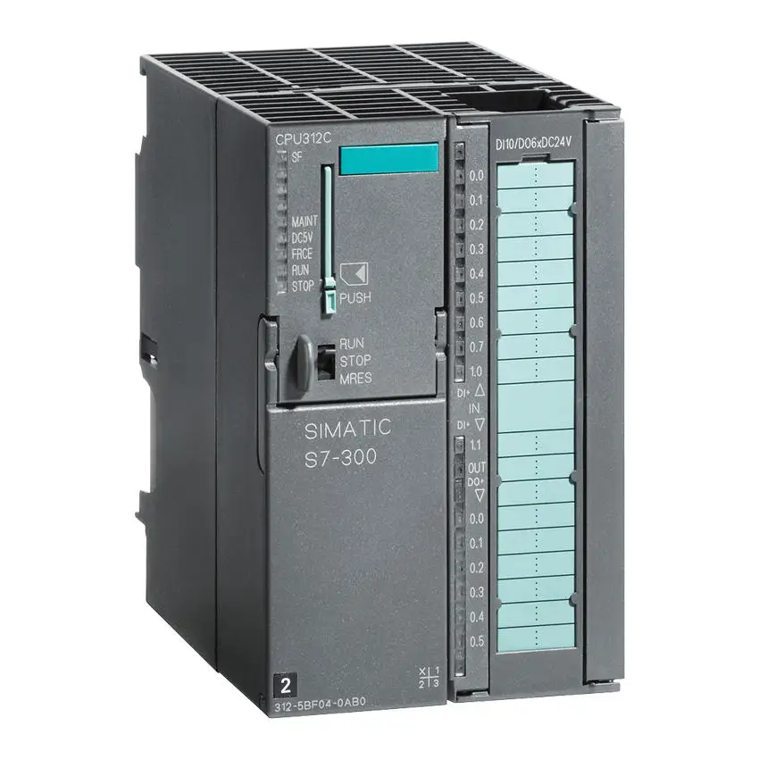 6ES7314-1AG14-0AB0PLC SIMATIC S7-300 CPU 314 Central Processing Unit with MPI Integrated Power Supply 24V DC6ES73141AG140AB0