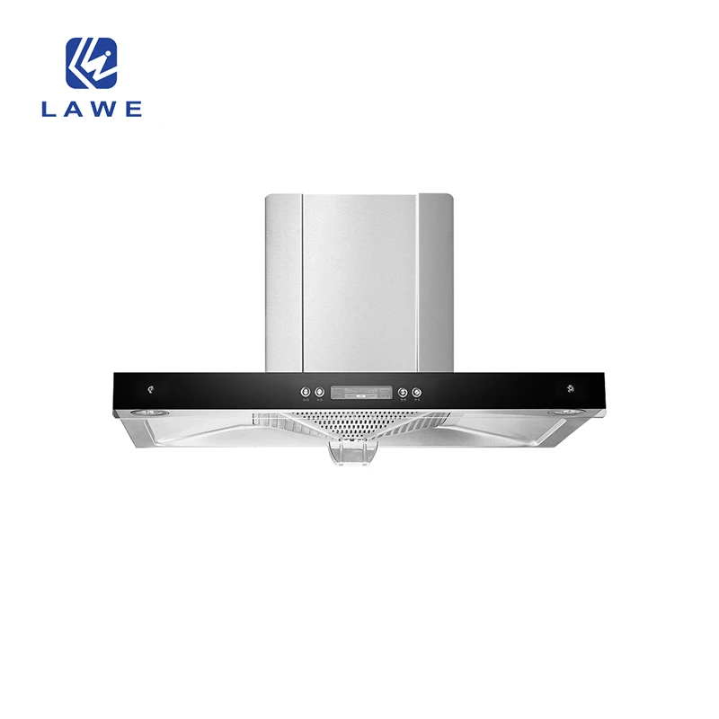 Wholesale high quality Hot Sale T Shaped novel design Kitchen Range Hood 900 Mm Kitchen Hood Auto Clean Chimney Hood