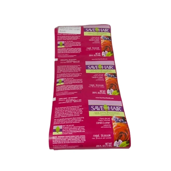 Упаковка шампуня, крем для ухода за кожей, Упаковочная рулонная пленка, композитная пленка