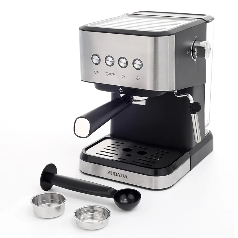 New Hot selling Semi-automatic coffee machine with Steam Milk Frother Hot selling Coffee Machine Hotel Use  110V 220V