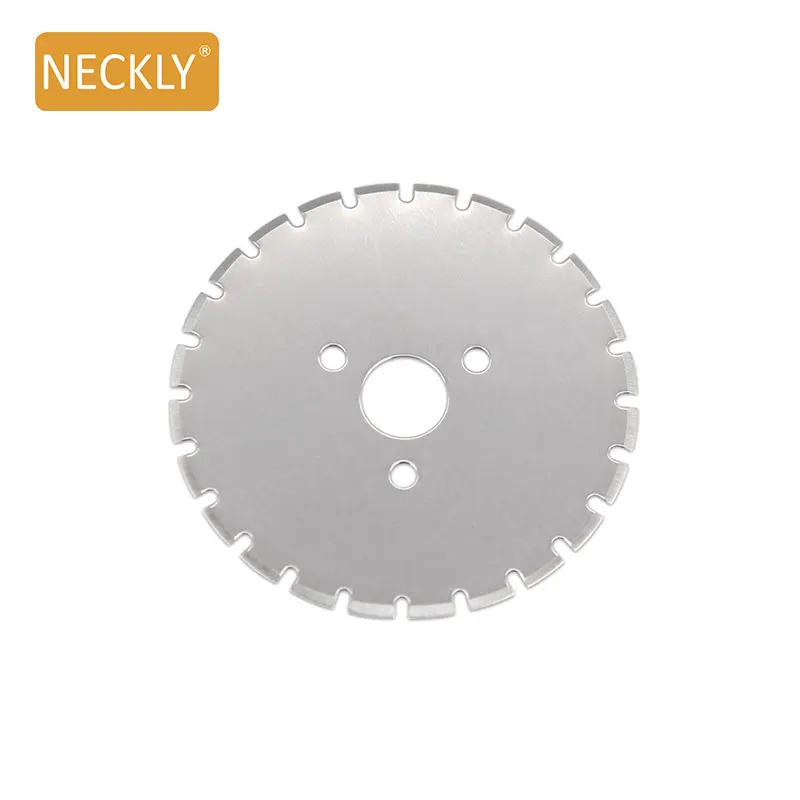 plastic handle replaceable 45mm rotary cutter blade for paper cloth cutting round blades