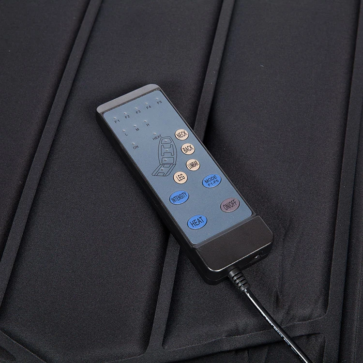 ce portable multi-purpose Electric thermal Full Body Infrared Vibration Heat Massage Pad Mat Mattress For Bed