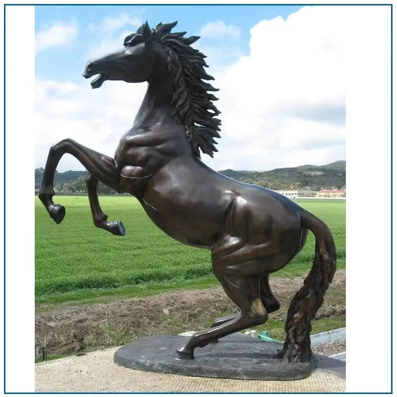 Outdoor Customized Garden Metal Animals Sculpture Life Size Animal Sculpture  Outdoor Bronze Statue Sculpture For Decoration