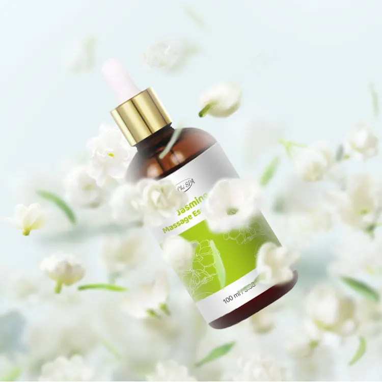 Hot New SPA Fragrances Private Label Body Oil 100ml Pure Natural Jasmine Massage Essential Top Sensual And Aromatherapy