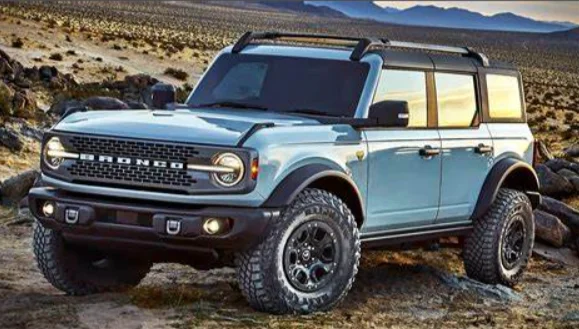 TuoJue Side Step Tube Running Board For Bronco 4 Door Pickup Accessories FOR Ford Bronco 4-door 2021+