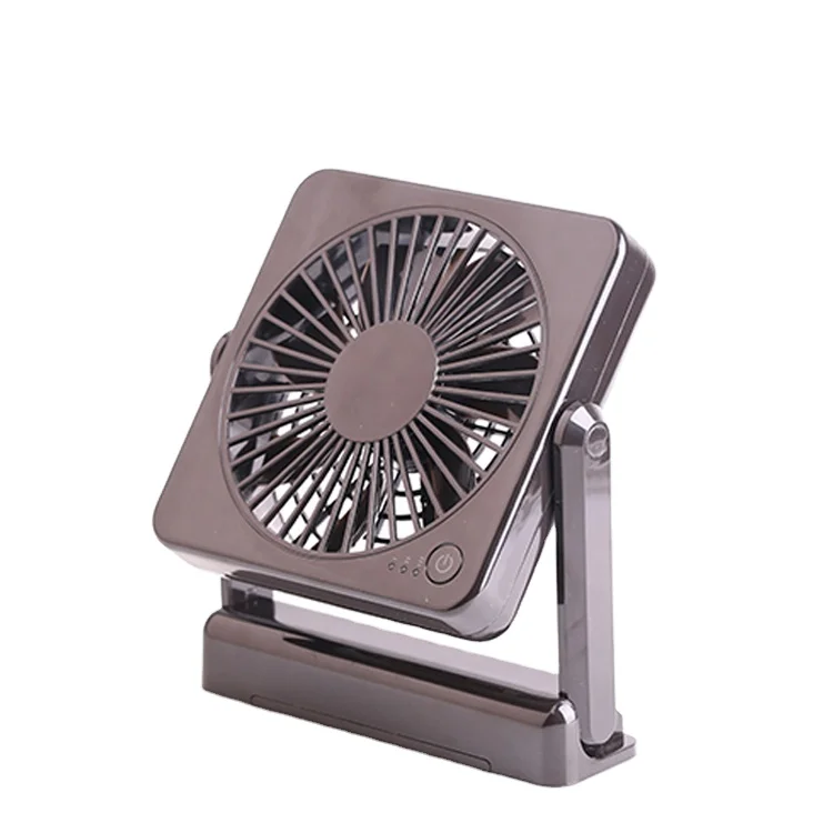 Cheap Price 360 Angle Rotation Small Rechargeable AA Battery Operated Charging Table Fan for Office 12 Air Cooling Fan 100 TF-02