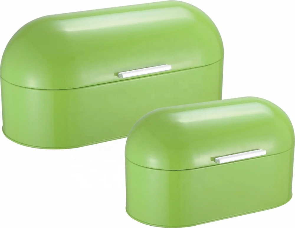 High quality canister Stainless Steel and Standing Structure bread bin bread box for kitchen