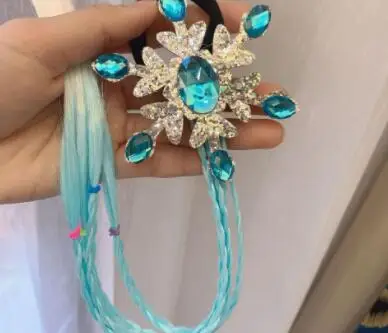 Wig Color Gradient Simulation Twist Braid Hair Braid Hair Bands In Children Weaving Rope