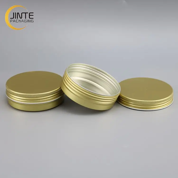 High Quality Customized Printed Big Round Aluminum Tin Cans For Cosmetic Packaging