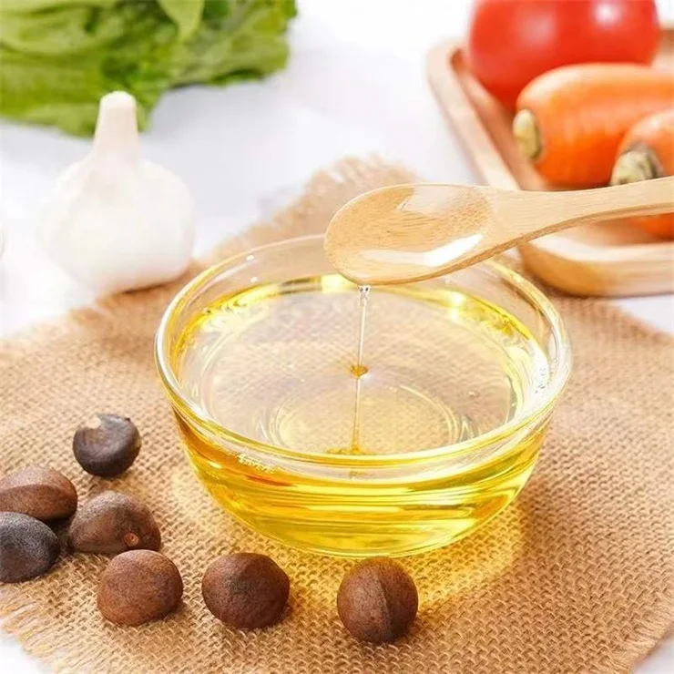 Use High-quality Raw Materials To Make Edible Oil Glass Bottled Oil Gift Packaging Food Camellia Oil For Sale