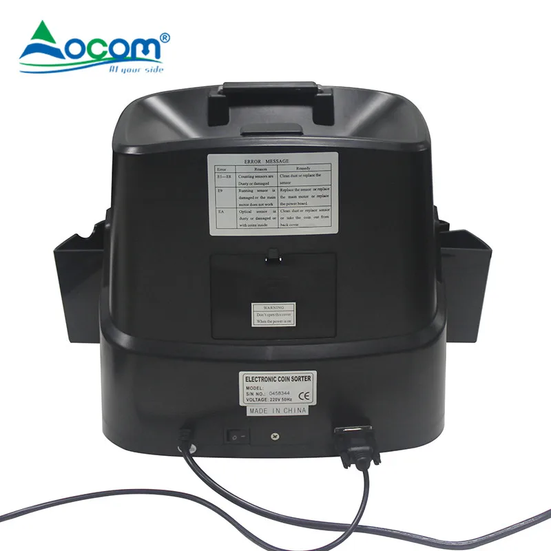 Coin Sorting Machine Factory Full Automatic Coin Sorter Coin Counting Machine