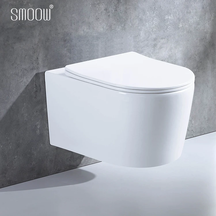 sanitary wares popular design white ceramic wall hung toilet sanitary ware commode