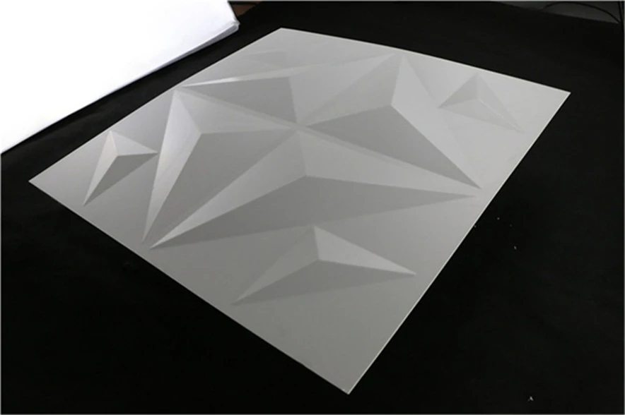 PVC Ceiling Gold Waterproof 3D Wallpaper Interior Panel Decorativo