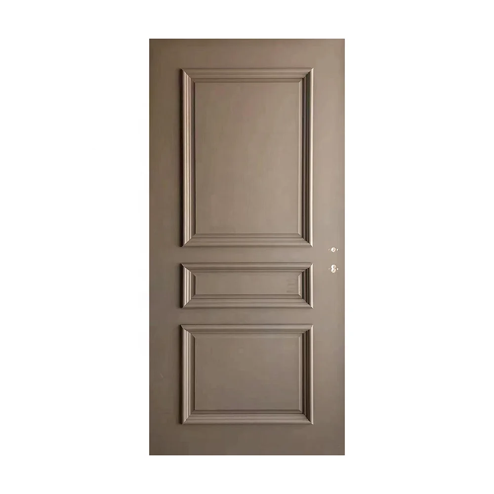 China manufacturer custom high quality internal room door design modern interior wooden door