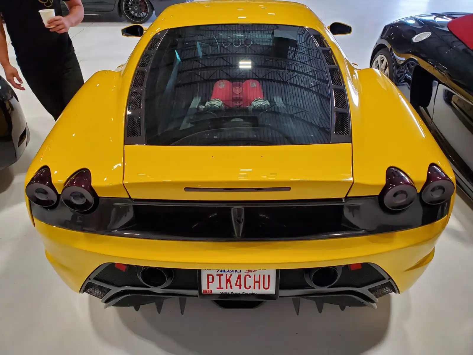 For Ferrar 430 Engine Louvers F430 Engine Louvers Carbon Fiber