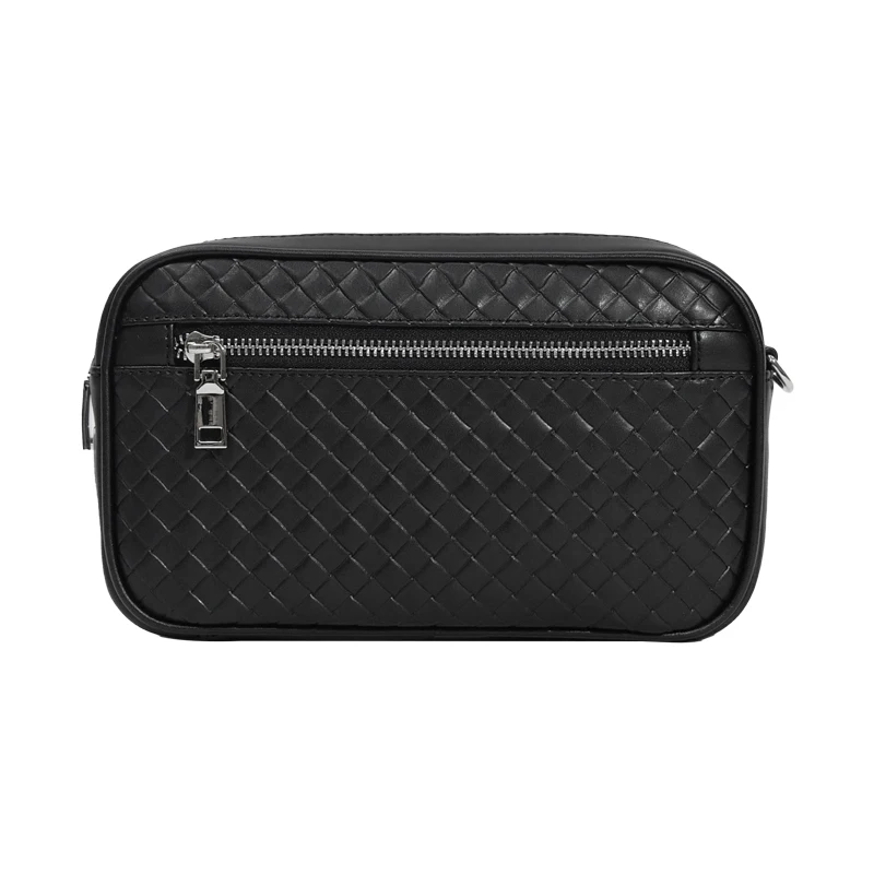 Fingerprint Lock Real Genuine Leather Wallet Biometric Device Smart Anti Theft Business Clutch Purse Men Handbag