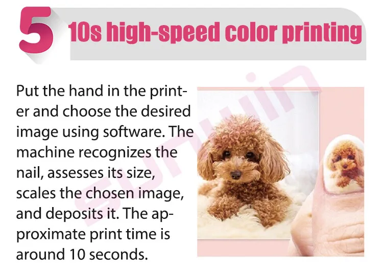 Buy 1 Machine Get 12 Bottles Photos Color Print Nails Gel Art Polish Nail Printing Machine Nail Printer Diy Digital Salon