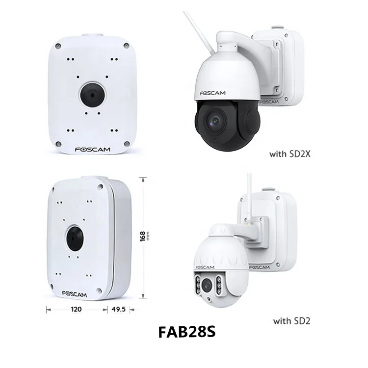 Foscam CCTV камера IP66 водонепроницаемый разветвительная коробка Беспроводной Wi-Fi ip-камера водонепроницаемая распределительная для камеры