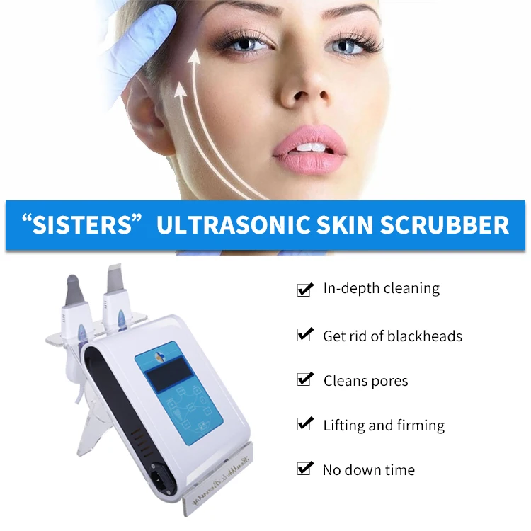 Factory Wholesale Skin Spatula Face Cleaning Dead Skin Scrubber Ultrasonic Peeling Beauty Machine