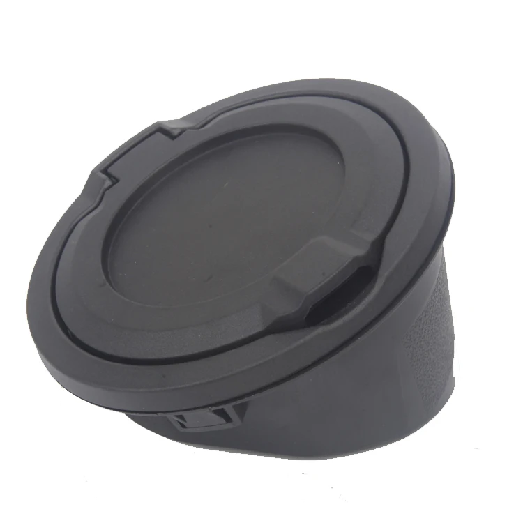 Black Gas Fuel Tank Gas Cap Cover  Accessories For Jeep Wrangler JL2018-2022