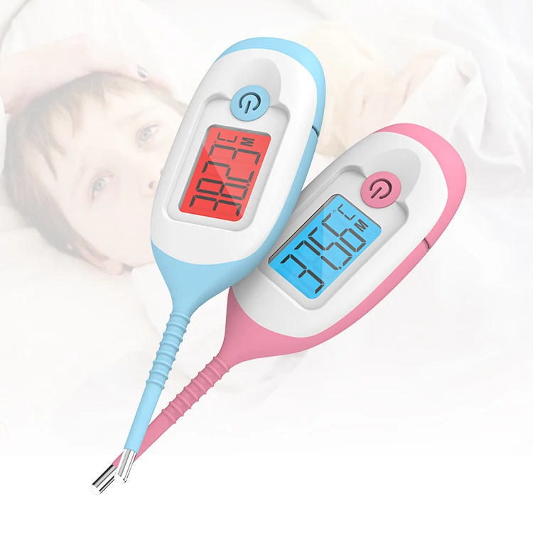High Quality Medical Grade Thermometers Oral Armpit Thermometer Fever Alarm Tips Digital Thermometer For Household