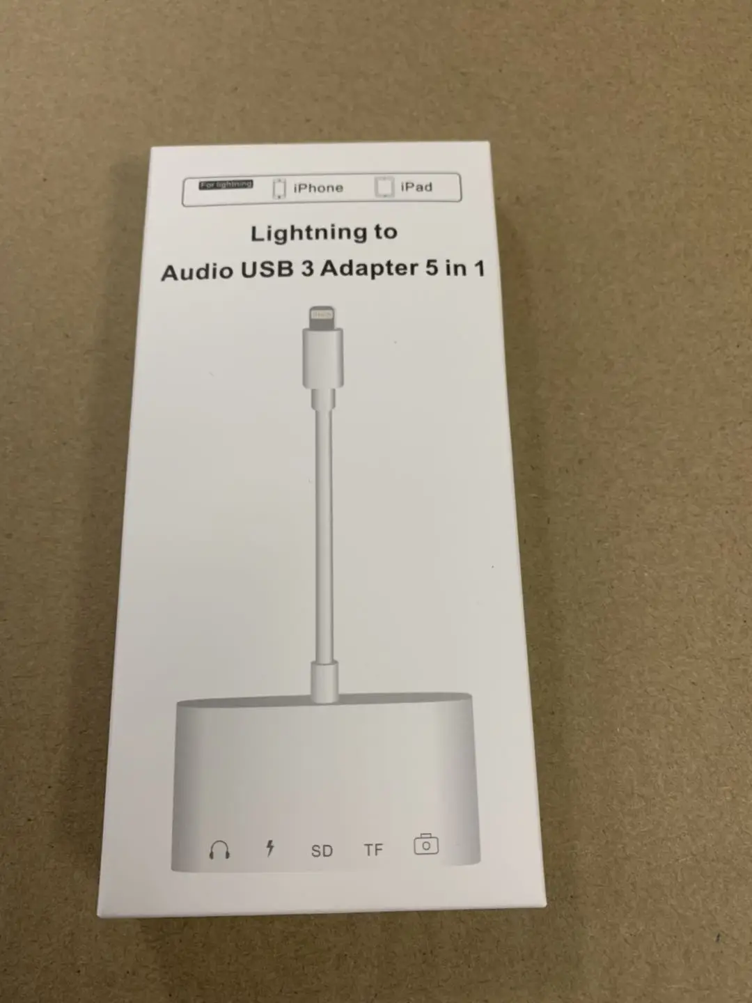 Все в 1 Свет нин кабель USB OTG адаптер для камеры SD устройство для считывания с tf-карт адаптер для iPhone