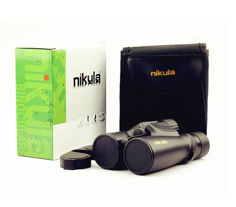 Nikula HD Binoculars 10x42 Professional Telescope Nitrogen waterproof Powerful Lll Night Vision binocular for Hunting Camping