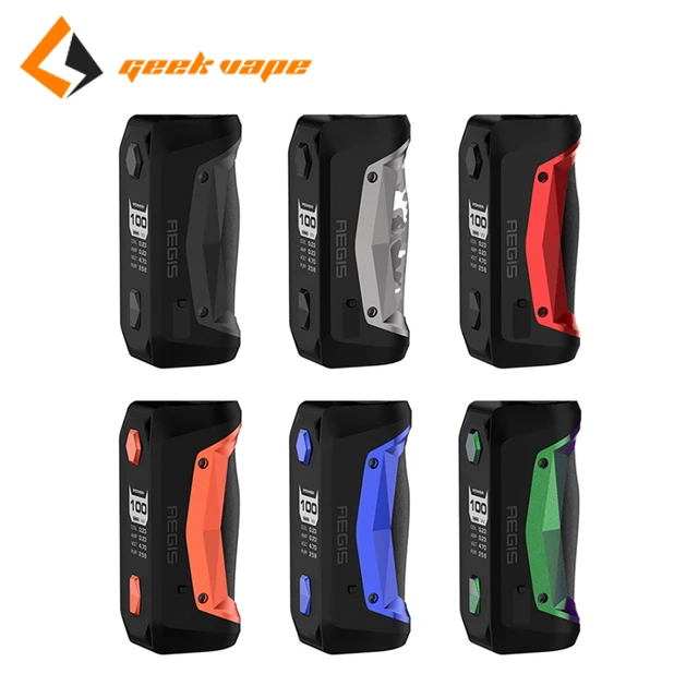 The New 0.96 inch screen Geekvape Aegis Solo Box Mod 100W vape mod box