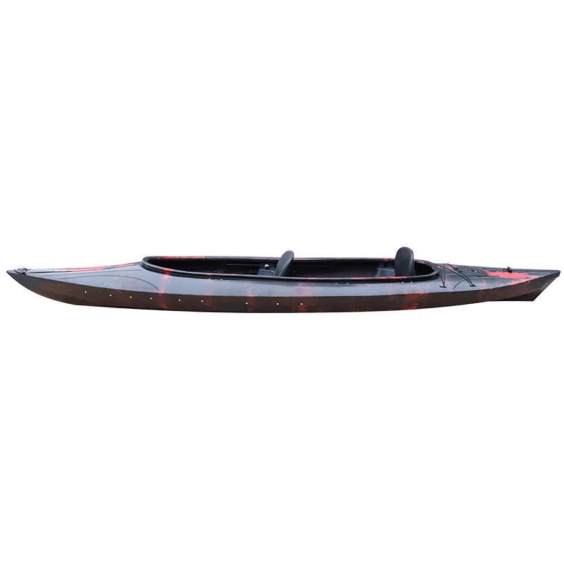 Double two persons manufacture drop stitch material canoe kayak fishing canoe rowing boat inflatable pedal fishing kayak